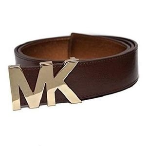 Brown and Gold Michael Kors Belt